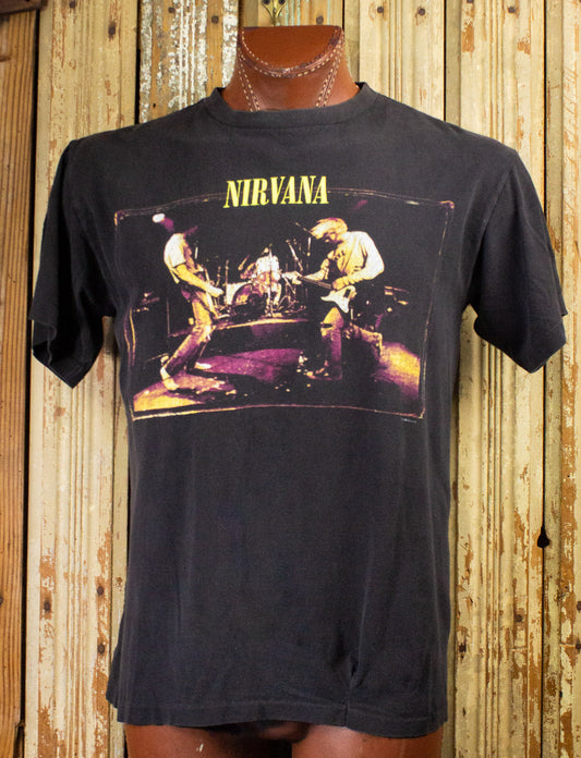Vintage Nirvana From The Muddy Banks of the Wishkah Concert T Shirt 1996 Large